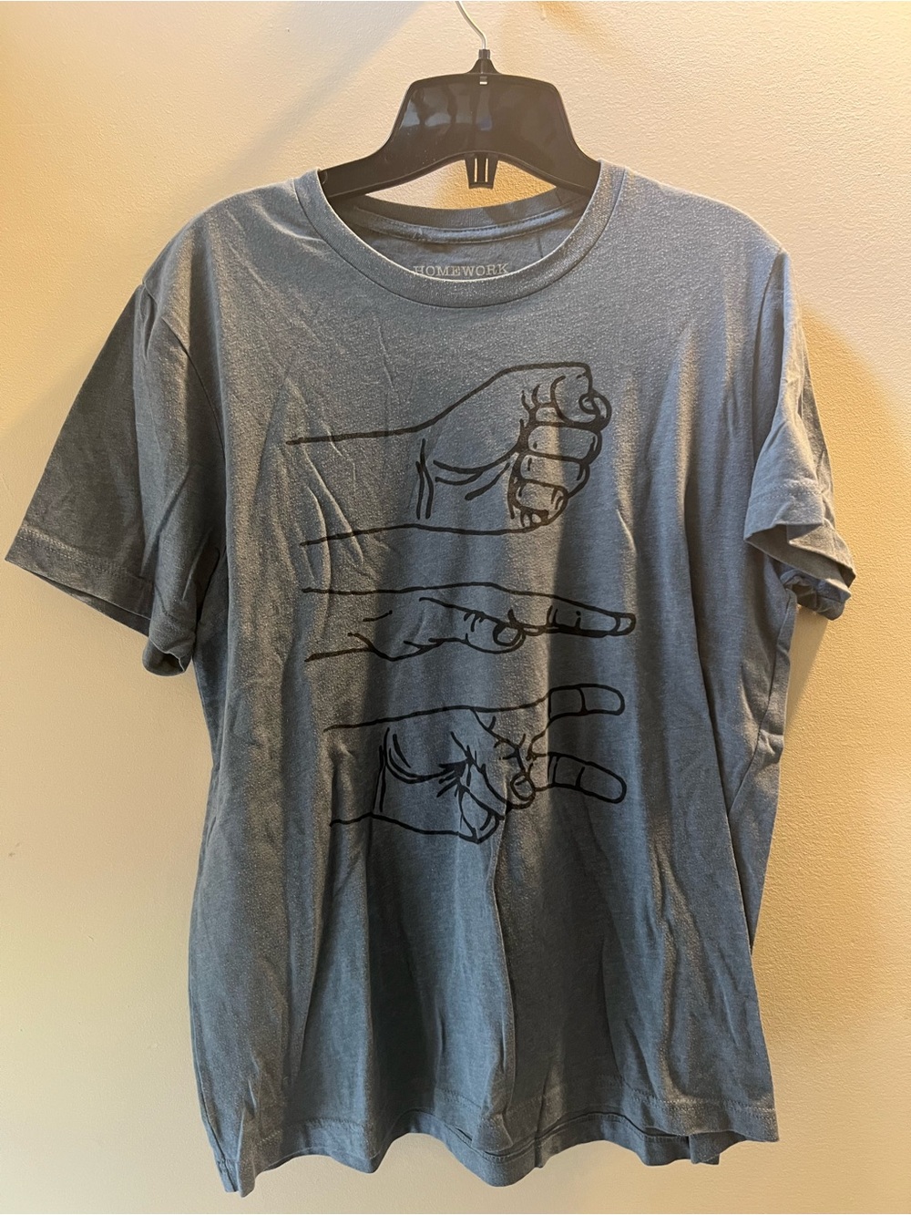 Men's Blue Graphic Tee